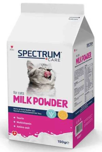 Spectrum Care Yavru Kediler için Taurin ve Multivitaminli Süt Tozu 150gr ürün görseli 1