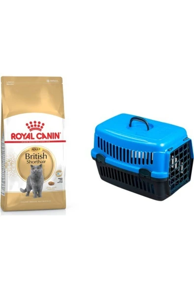 Royal Canin Mavi Adult Yetişkin British Shorthair Kedi Maması 2 kg   Pet Style Taşıma Çantası 49 cm ürün görseli 1