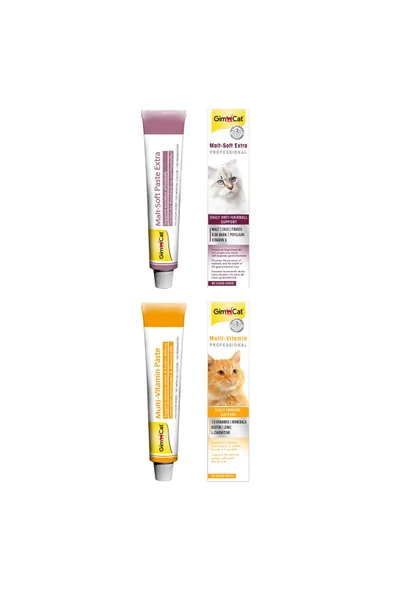 Gimcat Malt Soft Extra 20 gr + Multivitamin 20 gr ürün görseli 1