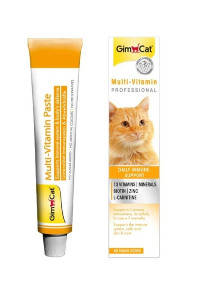 Gimcat Kedi Macunu Multivitamin 20 Gr ürün görseli 1