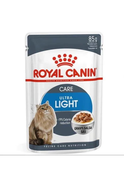 Royal Canin Ultra Light 85 Gr X 12 Adet ürün görseli 1