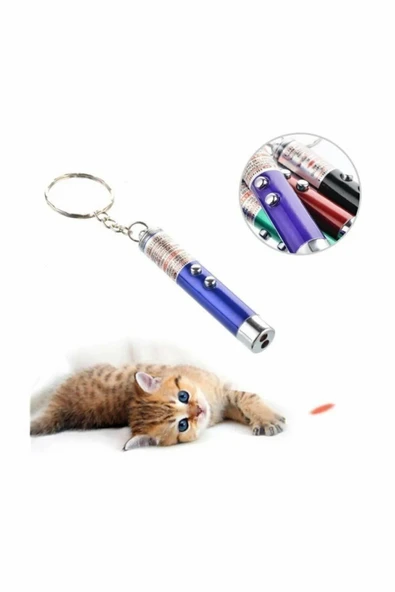Hipokrat Kedi Lazer Oyuncak Anahtarlık 2 Aşamalı ürün görseli 1