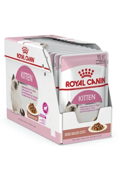 Royal Canin Kitten Gravy Yavrukedi Konservesi 85gr 6 Adet ürün görseli 1