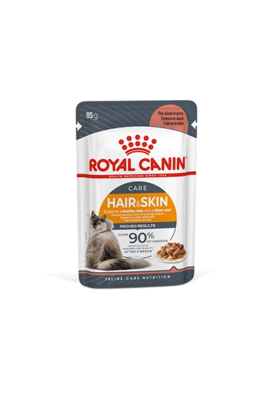 Royal Canin Intense Beauty Gravy Pouch Yetişkin Kedi Konservesi 12 Adet 85 Gr ürün görseli 1