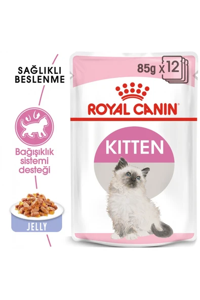 Royal Canin Jelly Kitten Instinctive Yaş Yavru Kedi Maması 85 Gr ürün görseli 1
