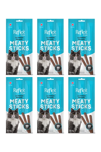 Reflex Meaty Sticks Somonlu Çubuk 6'lı ürün görseli 1