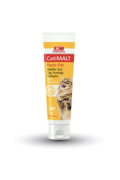 hepbipet Bio Petactive Catimalt Plus Kedi Malt 100 ml Kediler için Tüy Yumağı Önleyici ürün görseli 1