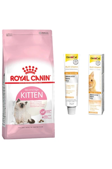 Royal Canin Neo Pet Market Kitten Yavru Kedi Maması 4 Kg + Gimcat Multivitamin 20 Gr ürün görseli 1