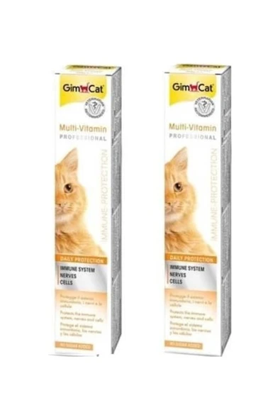 Gimcat Kediler Için Multi - Vitamin 20 gr * 2 Adet ürün görseli 1