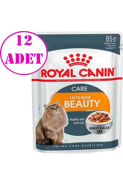 Royal Canin Intense Beauty Kedi Konserve 85 Gr 12 Adet ürün görseli 1