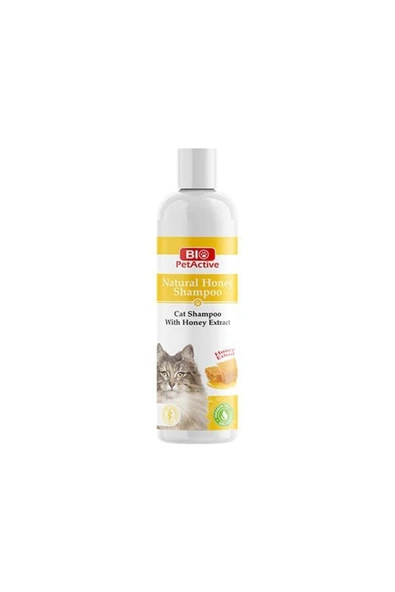 Pet Active Bio Pet Active Natural Bal ve Buğday Özlü Kedi Şampuanı 250 Ml ürün görseli 1