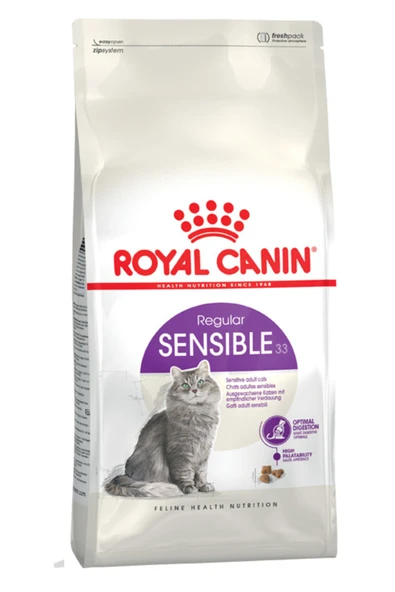 Royal Canin Sensible 33 Hassas Sindirimi Olan Kediler Için Mama 2 Kg ürün görseli 1