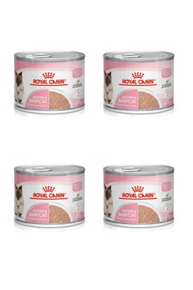 Royal Canin Mother & Babycat Yumuşak Kıvamlı Yavru Kedi Konservesi 195 G X 4 Ad ürün görseli 1