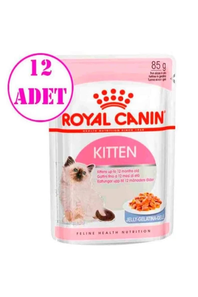 Royal Canin Jelly Kitten Yaş Yavru Kedi Konservesi 85 Gr 12 Adet ürün görseli 1