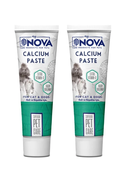 Nova Calsium Kedi Ve Köpekler Için Mineral Destekleyici Paste 100gr 2'li ürün görseli 1