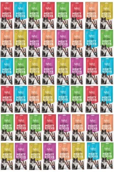 Reflex Sticks Kedi Kedi Ödülü Karma Paket 3lü 48 Paket ürün görseli 1