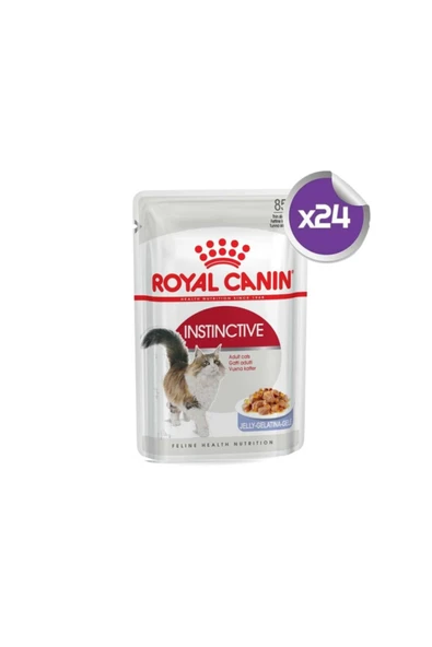 Royal Canin Instinctive Jelly Yetişkin Konserve Kedi Maması 85 Gr 24 Adet ürün görseli 1