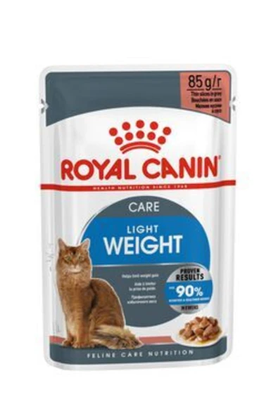 Royal Canin Light Weight Care Gravy Yaş Kedi Maması 85g (5ADET FİYATI) ürün görseli 1