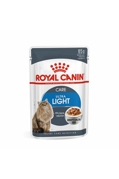Royal Canin Light Weight Gravy Düşük Kalorili Light Kedi Konservesi 6 Adet 85 Gr ürün görseli 1