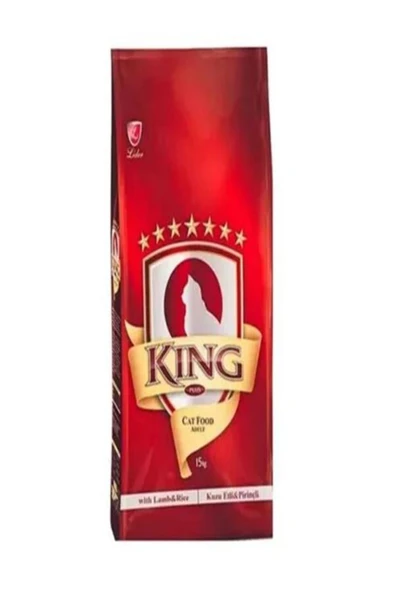 King Kuzu Etli Pirinçli Yetişkin Kedi Maması 15 Kg ürün görseli 1