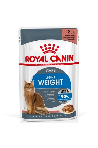 Royal Canin Ultra Light Weight Sos Içinde Yetişkin Kedi Konservesi 85gr X 6 Adet ürün görseli 1