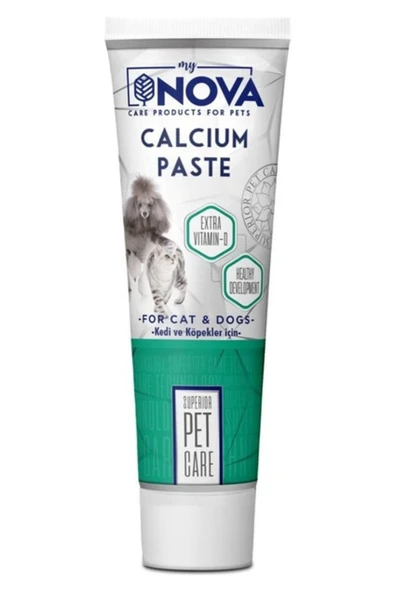 Nova My Cat Kedi ve Köpekler Için Mineral Destekleyici Kalsiyum Paste 100 gr ürün görseli 1