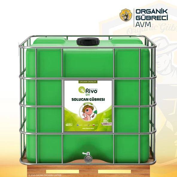 Rivo Sıvı Solucan Gübresi (IBC/1000 Litre) ürün görseli 1