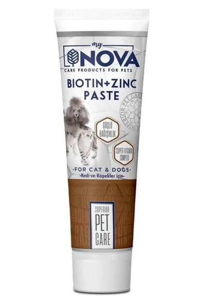 Orqinel My Cat Mycat Nova Kedi ve Köpekler Için Biotin& Zinc Paste 100GR ürün görseli 1