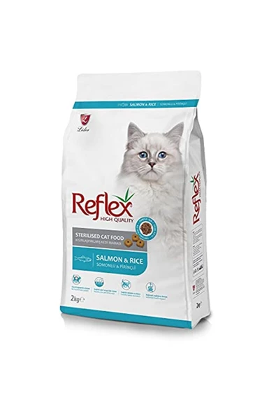 Reflex Somonlu Kisirlastirilmis Kedi Mamasi 2kg ürün görseli 1