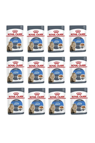 Royal Canin Gravy Ultra Light Kedi Yaş Mama 85 Gr. X 12 Adet ürün görseli 1