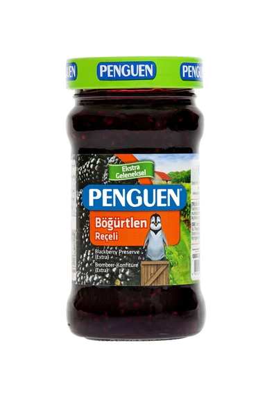 Penguen Böğürtlen Reçeli Ekstra Geleneksel 380 gr ürün görseli 1