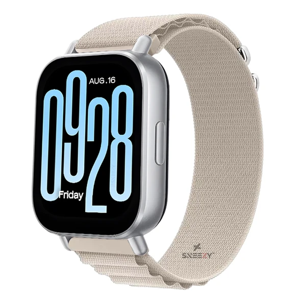 Redmi Watch 5 Active Redmi 5 Lite Uyumlu Kordon Kordon Alpine Loop Kancalı Kumaş Kordon  Starlight ürün görseli 1