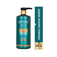 Restorex Keratin Argan Onarıcı Bakım Şampuanı 900 ml ürün görseli 1
