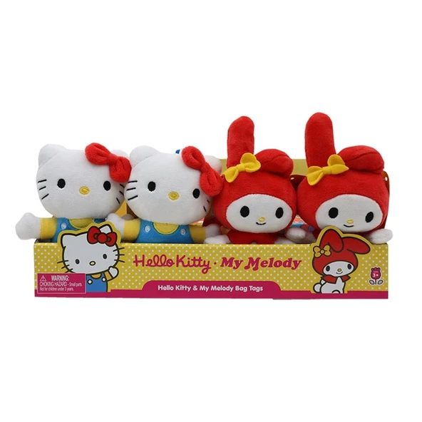 Hello Kitty Clip on Peluş - Resim 3