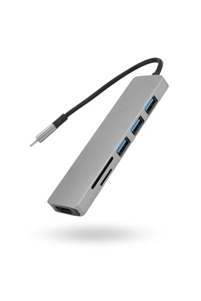 Büro Ev Ofis Cihazları için HDMI 6HUB Çevirici ürün görseli 1