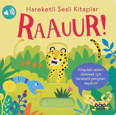 YAPI KREDİ YAYINLARI-Hareketli Sesli Kitaplar – Raauur! ürün görseli 1