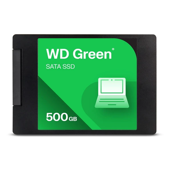 WD GREEN 500GB 545/465MB/s SATA 3.0 SSD WDS500G5G0A ürün görseli 1