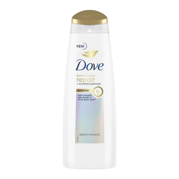 Dove Saç Bakım Şampuanı Bond Intense Repair + Peptid Kompleksi 400 ml ürün görseli 1