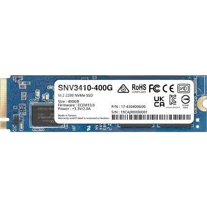 SYNOLOGY 400GB SNV3410-400G 3000-750MB/s M2 NVME NAS DİSKİ ürün görseli 1