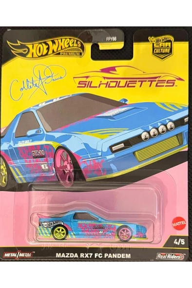 Premium Car Culture Silhouettes Mazda RX7 Pandem JBK60 ürün görseli 1
