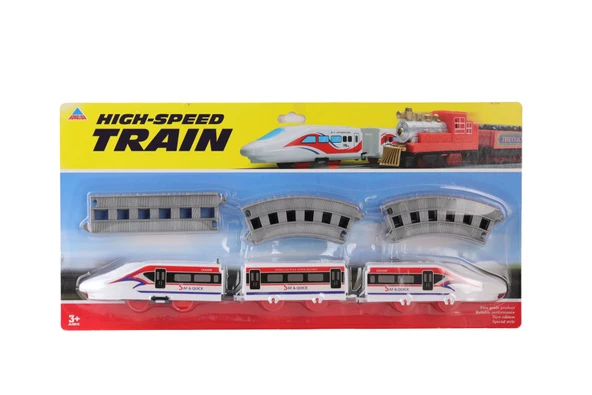 66158 BÜYÜK KARTELA PİLLİ HIZLI TREN ürün görseli 1