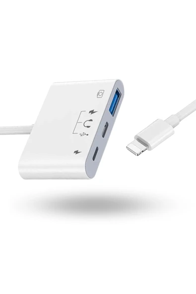 Büro Ev Ofis Cihazları için Ios-Usb Fonksiyonel Adaptör ürün görseli 1