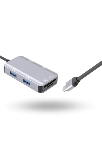Büro Ev Ofis Cihazları için UsbC Multi Çevirici ürün görseli 1