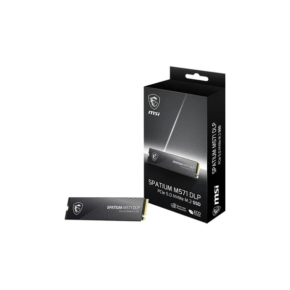 MSI SSD SPATIUM M571 DLP PCIe 5.0 NVMe M.2 2TB ürün görseli 1
