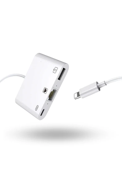 Büro Ev Ofis Cihazları için Ios-Çoklu Ethernet Adaptör ürün görseli 1