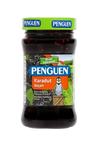 Penguen Karadut Reçeli 380 gr ürün görseli 1