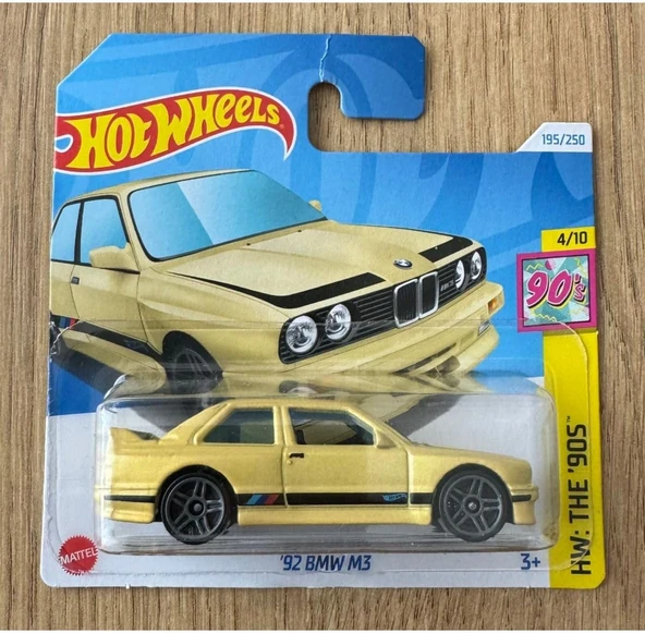 Hot Wheels - Yeni Bmw E30 M3 - Sarı - Coi Hobi, Oyuncak Araba ürün görseli 1