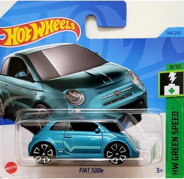 Hot Wheels Fiat 500E Tekli Arabalar Hkh59 Hw Green Speed - 2023, Oyuncak Araba ürün görseli 1