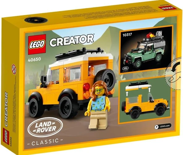 Lego Creator 40650 Land Rover Classic Defender - Resim 3