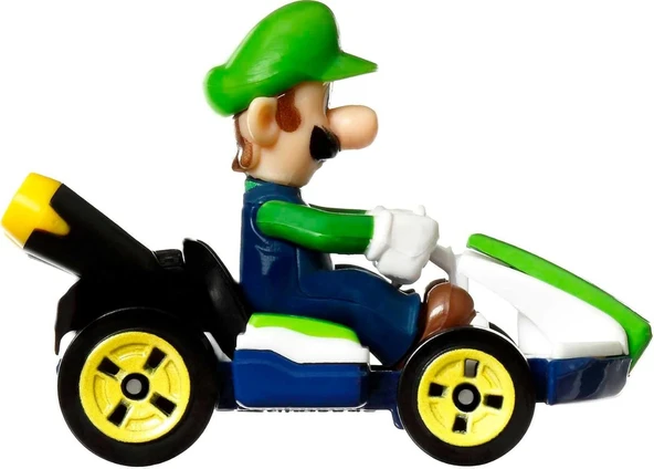 Hot Wheels Luigi Kart - Resim 3